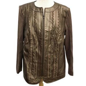 Nygard Collective stylish leather‎ coat
